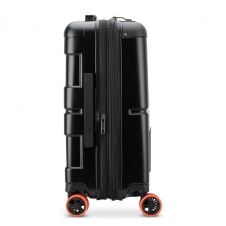 JEEP | Valise cabine S extensible JH002B noir | Bagage Delsey robuste style baroudeur