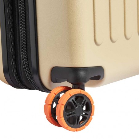 JEEP | Valise cabine S extensible JH002B sable chaud | Bagage petit format style baroudeur