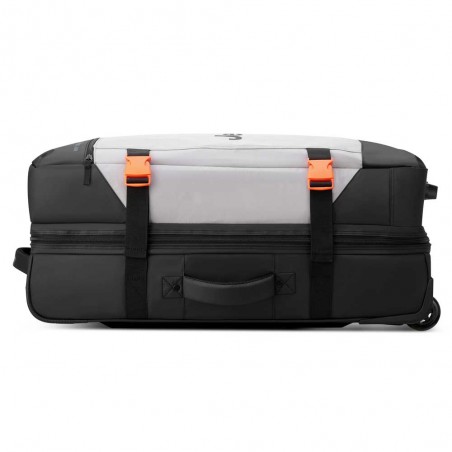 JEEP | Sac de voyage trolley L JS007C bruine grise | Valise à roulettes style baroudeur