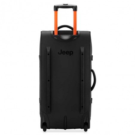 JEEP | Sac de voyage trolley L JS007C vert plantation | Valise à roulettes style baroudeur