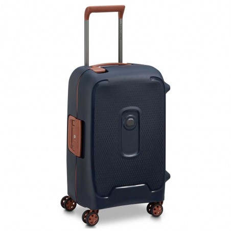 DELSEY | Valise cabine 4 roues 55cm "Moncey" coloris encre | Bagage cabine vol low cost pas cher