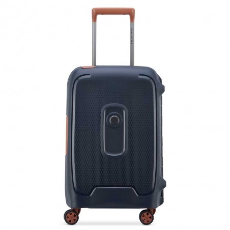 DELSEY | Valise cabine 4 roues 55cm "Moncey" coloris encre | Bagage cabine vol low cost pas cher