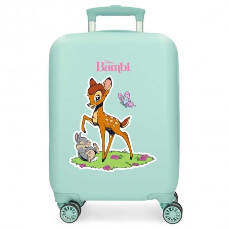 Disney | Valise enfant Bambi "Classics" turquoise | Bagage petit format cabine pas cher