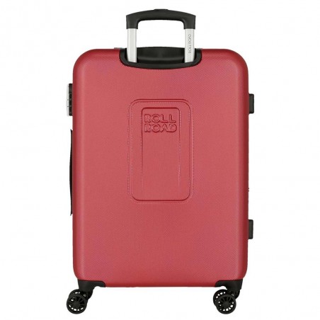 Roll Road | Valise extensible 68cm "New Camboya" rouge | Bagage taille moyenne coque rigide pas cher