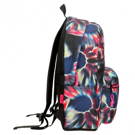 REEBOK | Sac à dos scolaire "Floral" multicolore | Sac fille école loisirs décor original pas cher