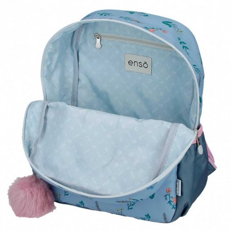 ENSO | Sac à dos maternelle "We love flowers" | Sac fille scolaire loisirs petit format pas cher