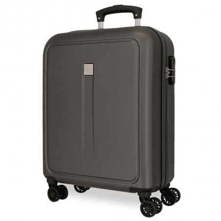 ROLL ROAD | Valise cabine 55cm "New Camboya" anthracite | Bagage cabine 4 roues coque rigide pas cher