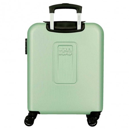 ROLL ROAD | Valise cabine 55cm "New Camboya" vert | Bagage cabine 4 roues coque rigide pas cher