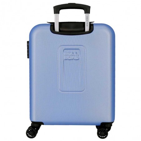 ROLL ROAD | Valise cabine 55cm "New Camboya" bleu | Bagage cabine 4 roues coque rigide pas cher