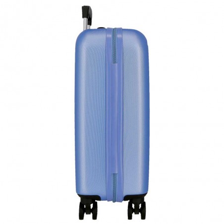 ROLL ROAD | Valise cabine 55cm "New Camboya" bleu | Bagage cabine 4 roues coque rigide pas cher