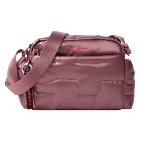 HEDGREN | Sac bandoulière "Cozy" dusty rose | Sac crossbody femme original léger haute qualité