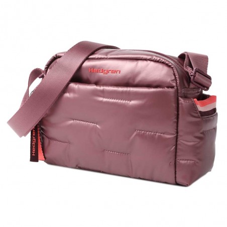 HEDGREN | Sac bandoulière "Cozy" dusty rose | Sac crossbody femme original léger haute qualité