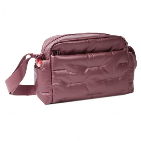 HEDGREN | Sac bandoulière "Cozy" dusty rose | Sac crossbody femme original léger haute qualité