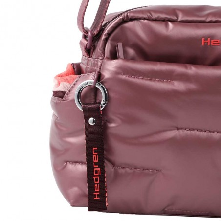 HEDGREN | Sac bandoulière "Cozy" dusty rose | Sac crossbody femme original léger haute qualité