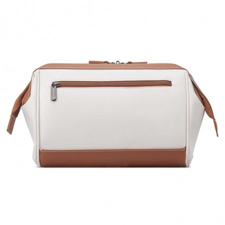 DELSEY | Trousse de toilette Chatelet Air 2.0 angora | Trousse beauté femme large ouverture sac médecin haute qualité luxe