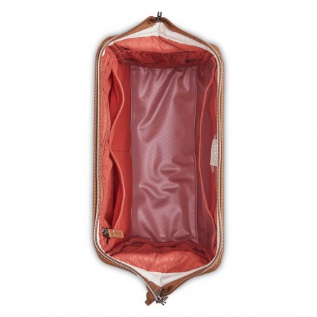 DELSEY | Trousse de toilette Chatelet Air 2.0 angora | Trousse beauté femme large ouverture sac médecin haute qualité luxe