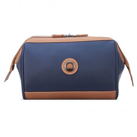 DELSEY | Trousse de toilette Chatelet Air 2.0 marine | Trousse beauté femme large ouverture sac médecin haute qualité luxe