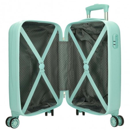 DISNEY | Valise enfant Raiponce "Celebration" turquoise | Bagage cabine fille princesse dessin animé pas cher