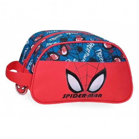 MARVEL | Trousse de toilette Spiderman "Authentic" | Trousse de toilette enfant garçon décor super-héros