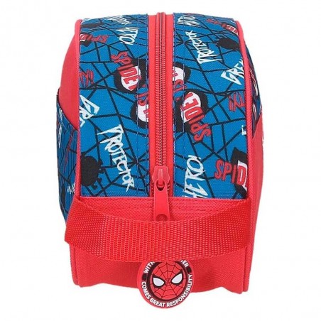 MARVEL | Trousse de toilette Spiderman "Authentic" | Trousse de toilette enfant garçon décor super-héros