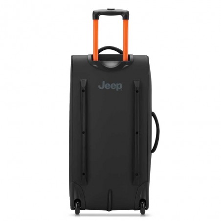 JEEP | Sac de voyage trolley L JS006B noir | Bagage soute grande taille 73cm style baroudeur