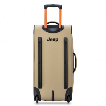 JEEP | Sac de voyage trolley L JS006B beige sable | Bagage soute grande taille 73cm style baroudeur