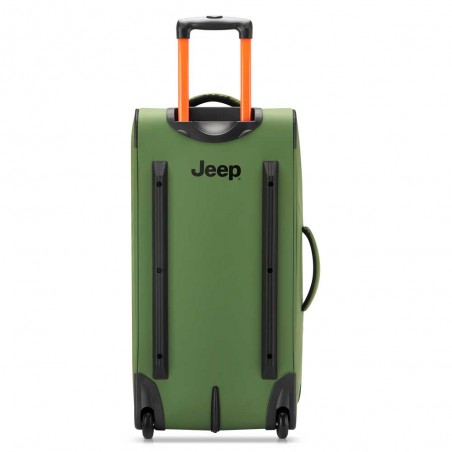 JEEP | Sac de voyage trolley L JS006B vert orme | Bagage soute grande taille 73cm style baroudeur