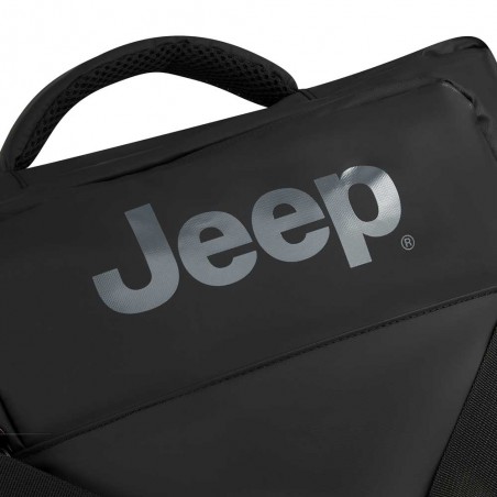 JEEP | Sac de voyage trolley S JS005A noir | Valise cabine souple homme style baroudeur