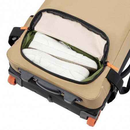 JEEP | Sac de voyage trolley S JS005A sable chaud | Valise cabine souple homme style baroudeur