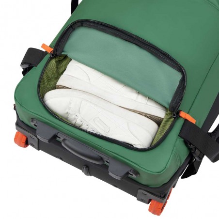 JEEP | Sac de voyage trolley L JS005A vert orme | Valise soute 73cm souple homme style baroudeur