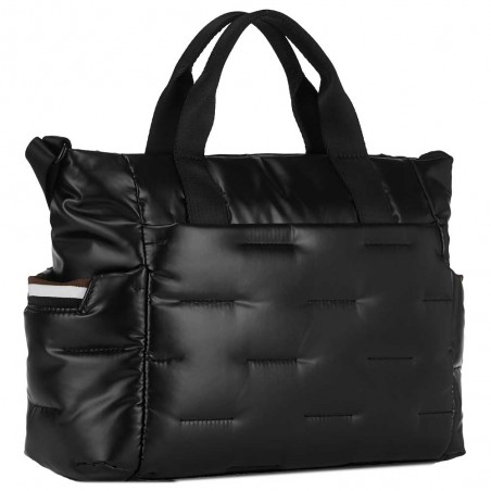 Hedgren | Sac à main "Softy" noir | Sac femme porté main avec bandoulière original pas cher