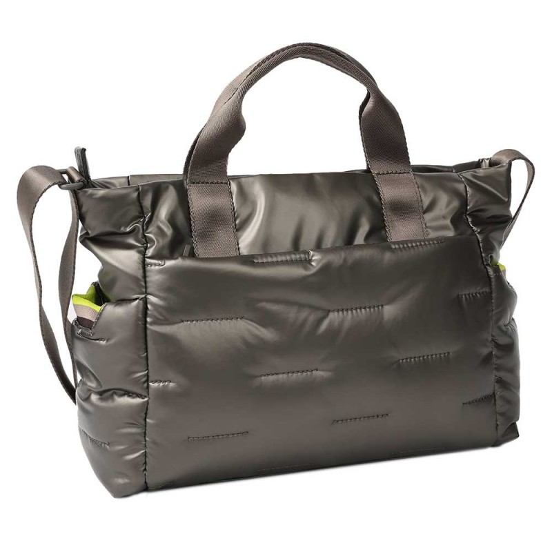 Sac a main HEDGREN Softy vintage taupe Planetebag