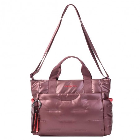 Hedgren | Sac à main "Softy" dusty rose | Sac femme porté main avec bandoulière original pas cher