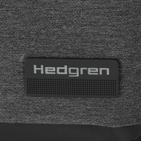 Hedgren | Sacoche bandoulière "Chip" stylish grey | Pochette homme porté croisé type crossbody haute qualité