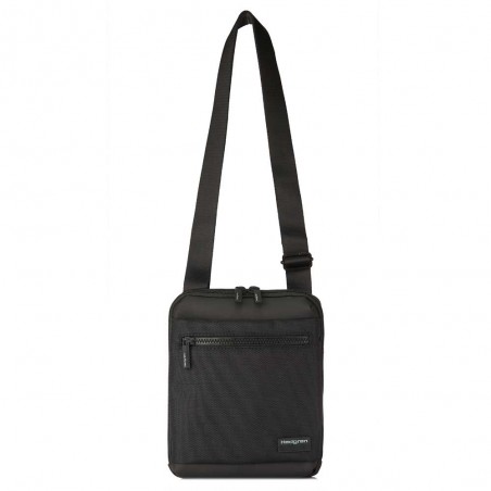 Hedgren | Sacoche bandoulière "Chip" noir | Pochette homme porté croisé type crossbody haute qualité