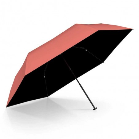 KNIRPS | Parapluie de poche slim ultra-léger US 050 saumon | Mini parapluie ombrelle UV original