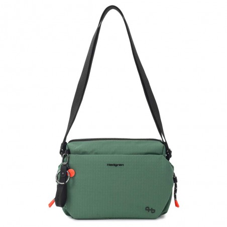 HEDGREN | Sac bandoulière "Kosho" vert | Sac femme porté croisé léger design urbain haute qualité