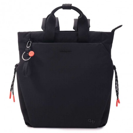 HEDGREN | Sac à dos femme "Norio" noir | Sac femme ville et loisirs design urbain haute qualité