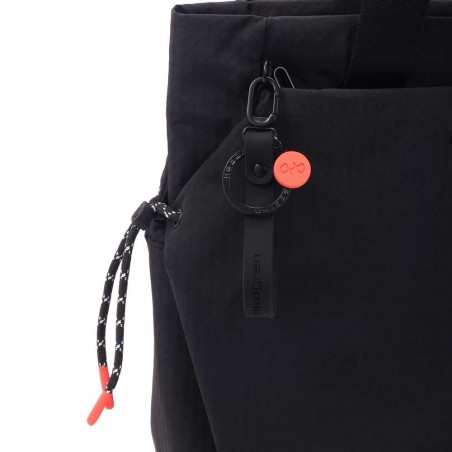 HEDGREN | Sac à dos femme "Norio" noir | Sac femme ville et loisirs design urbain haute qualité