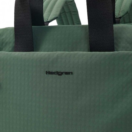 HEDGREN | Sac à dos femme "Norio" vert | Sac femme ville et loisirs design urbain haute qualité