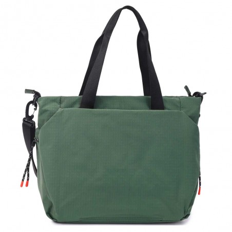 HEDGREN | Sac à main multifonctions "Satoshi" vert | Sac femme fourre-tout poche PC ville travail loisirs