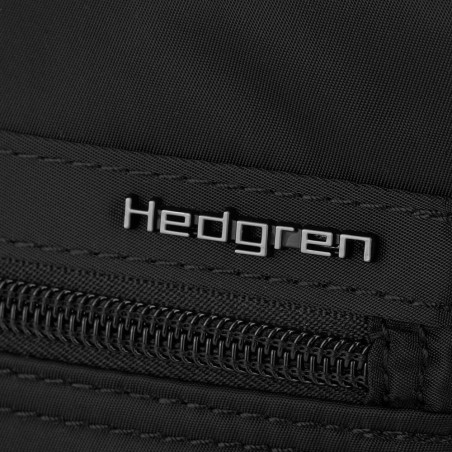 HEDGREN | Sac bandoulière "Harper's" S noir | Sac femme porté croisé ultra léger design épuré pas cher