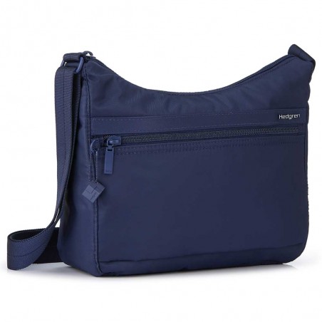 HEDGREN | Sac bandoulière "Harper's" S bleu marine | Sac femme porté croisé ultra léger design épuré pas cher