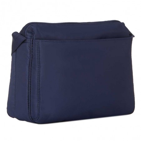 HEDGREN | Sac bandoulière "Eye" bleu marine | Sac femme porté croisé léger avec poches design épuré haute qualité