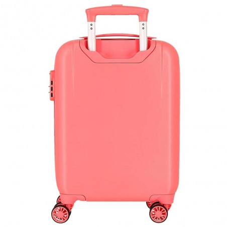 DISNEY | Valise enfant Les Aristochats "Better together" corail | Bagage cabine fille chatons