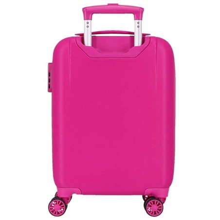 DISNEY | Valise enfant Minnie "Enjoy" rose fuchsia | Bagage cabine fille pas cher