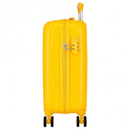 DISNEY | Valise enfant Le Roi Lion "Explore the wild" jaune | Bagage cabine garçon pas cher