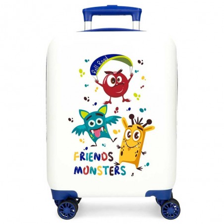 ROLL ROAD | Valise enfant "Little me friends" | Bagage cabine garçon monstres pas cher