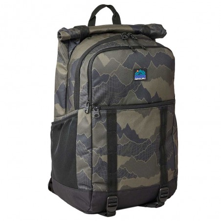 RIP CURL | Sac à dos "Dawn Patrol" 30L surf black/olive | Sac étanche surfeur pas cher