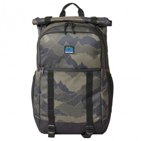 RIP CURL | Sac à dos "Dawn Patrol" 30L surf black/olive | Sac étanche surfeur pas cher